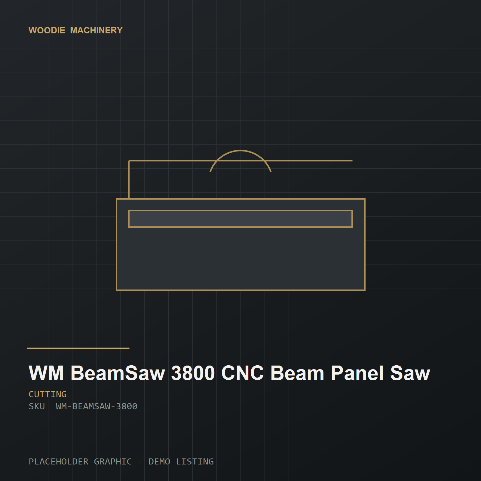 WM BeamSaw 3800 CNC Beam Panel Saw - product view
