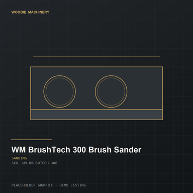 WM BrushTech 300 Brush Sander - product view
