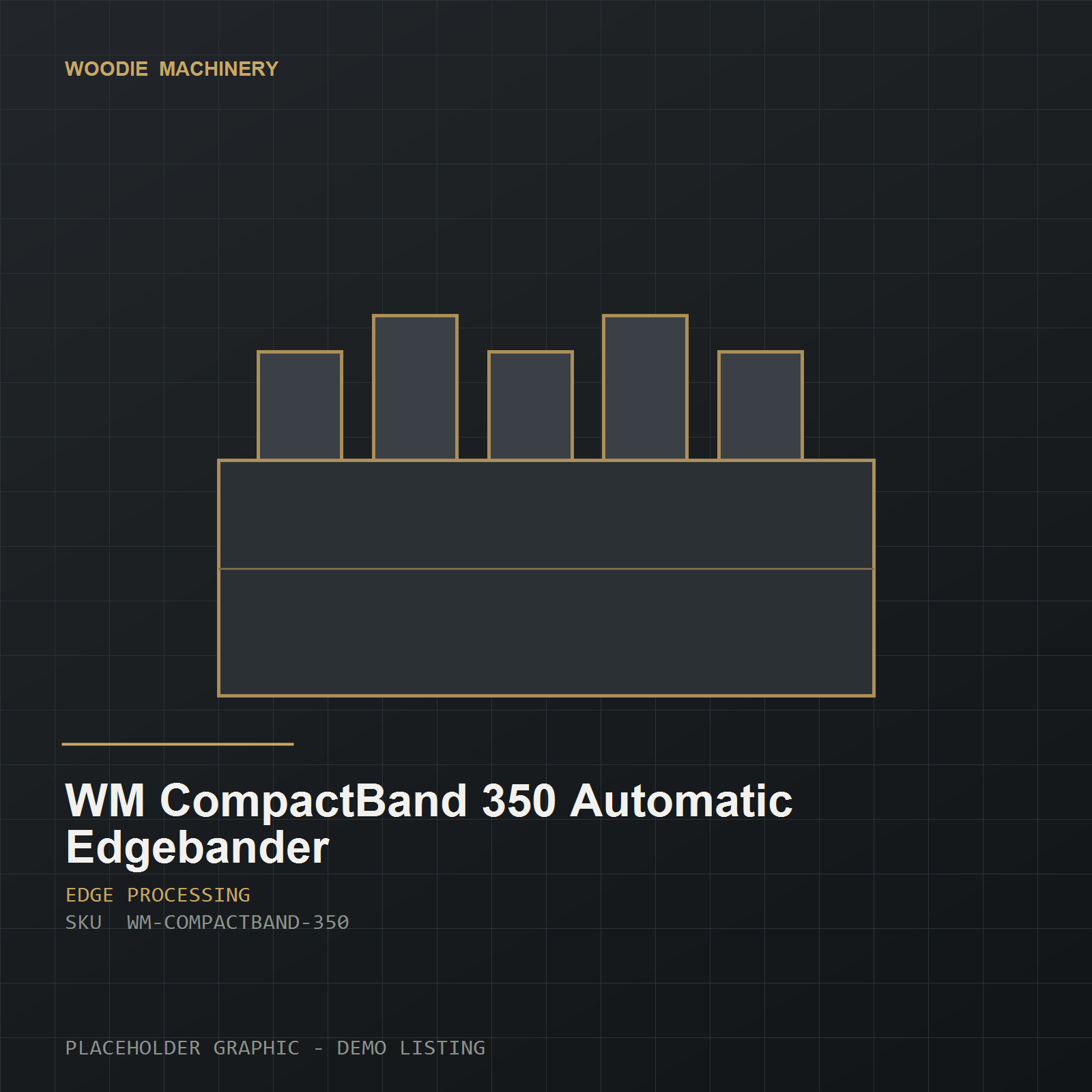 WM CompactBand 350 Automatic Edgebander - product view