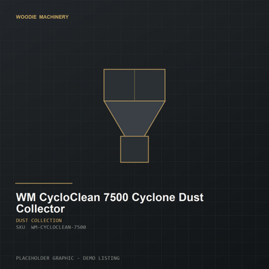 WM CycloClean 7500 Cyclone Dust Collector - product view