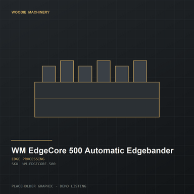 WM EdgeCore 500 Automatic Edgebander - product view