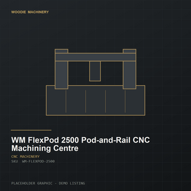 WM FlexPod 2500 Pod-and-Rail CNC Machining Centre - product view