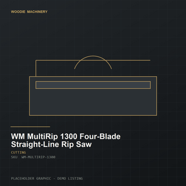 WM MultiRip 1300 Four-Blade Straight-Line Rip Saw - product view