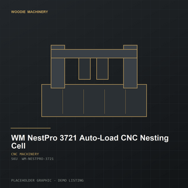 WM NestPro 3721 Auto-Load CNC Nesting Cell - product view