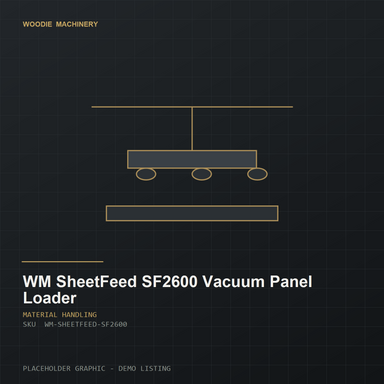WM SheetFeed SF2600 Vacuum Panel Loader - product view