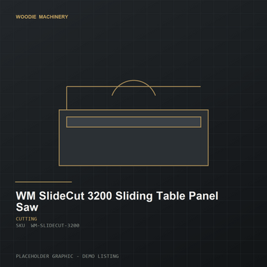 WM SlideCut 3200 Sliding Table Panel Saw - product view